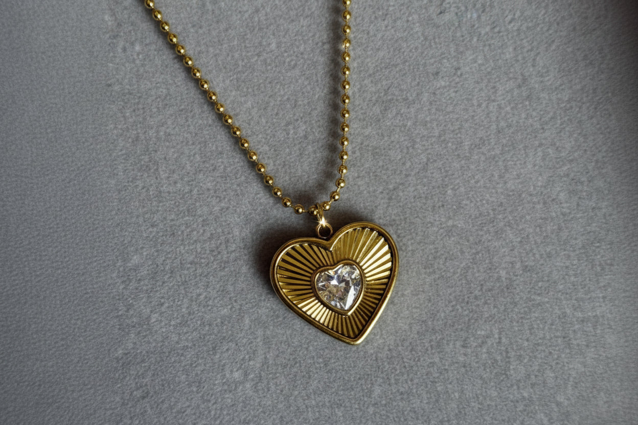 Hearts Necklace for Women – Cute Heart Pendant Necklace | Love Jewellery | ClubTara
