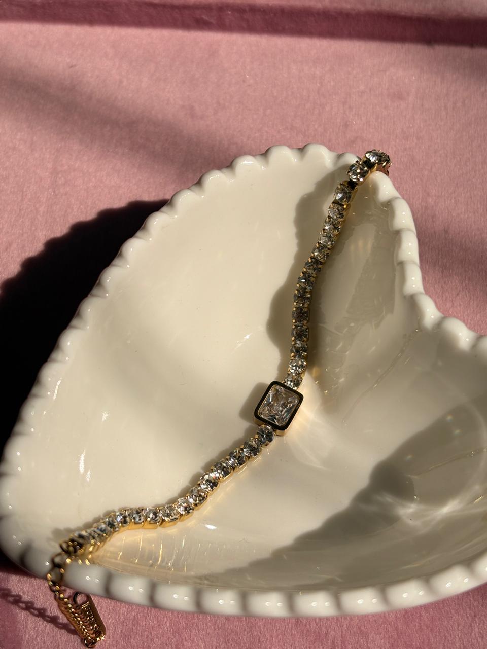 Tennis Bracelet  – Crystal Bracelet | Minimal Jewellery | ClubTara