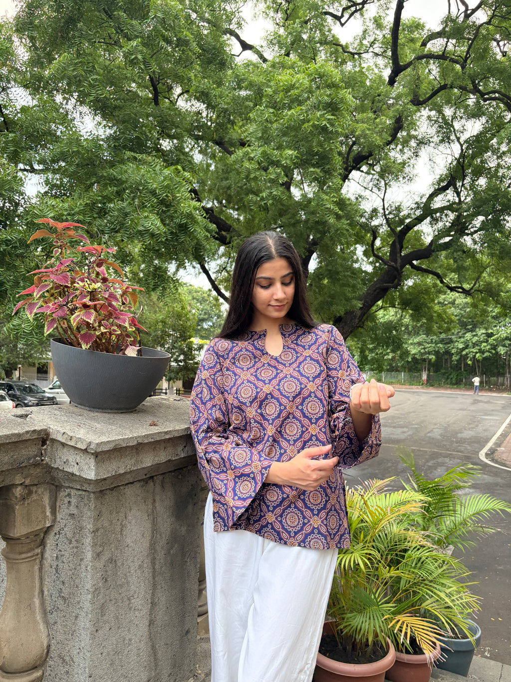 Bandhani Print Kurti