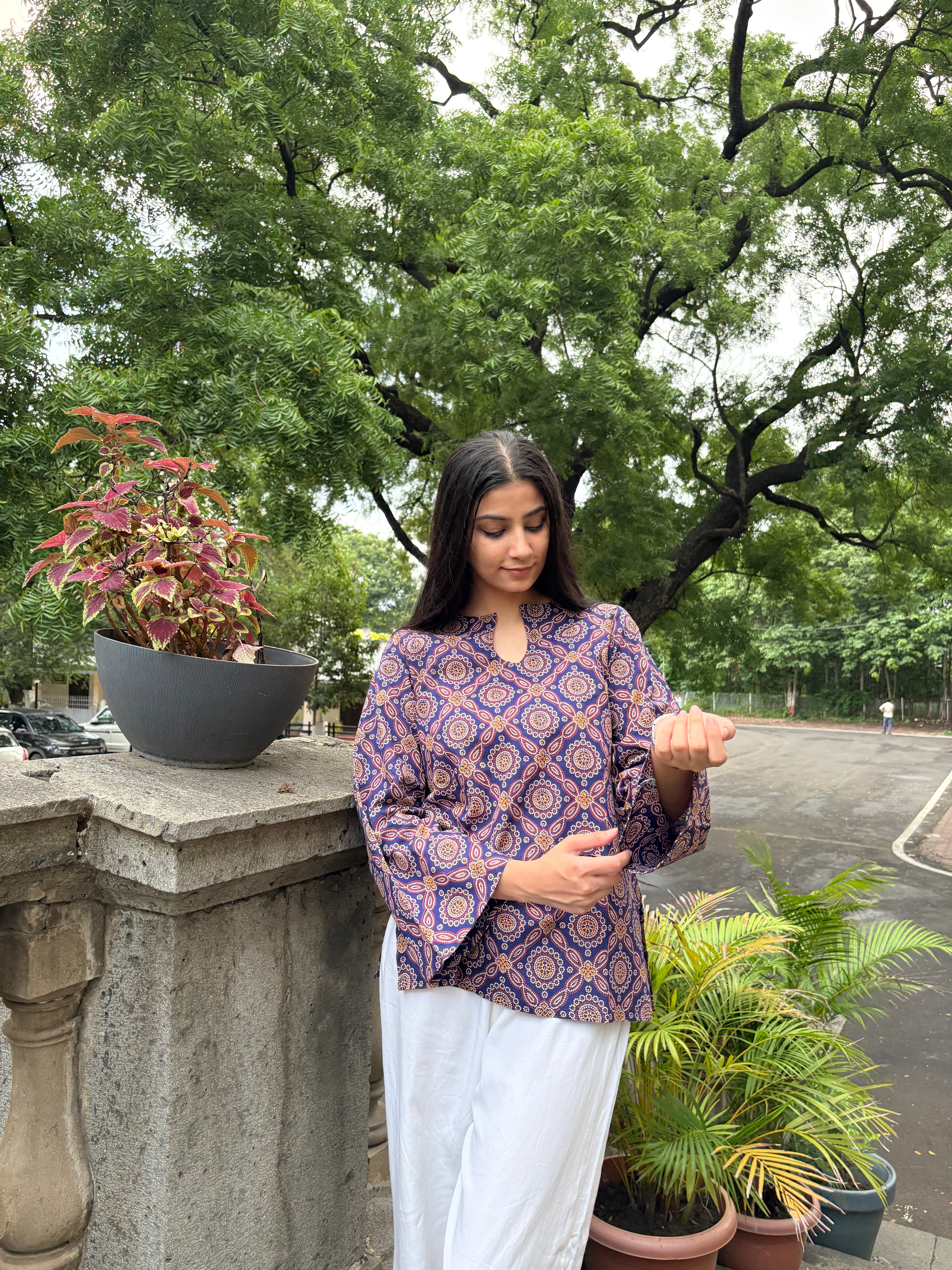 Bandhani Print Kurti